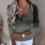 NellaShirt I Ombre-Pullover mit langen Ärmeln für Damen