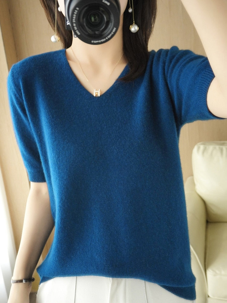 IsabelsShirt I Trui Met V-hals