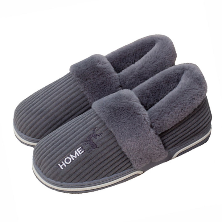 Winter Warme Pelzige Hausschuhe Bequem