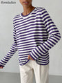 StripedTee™: Pullover für Damen
