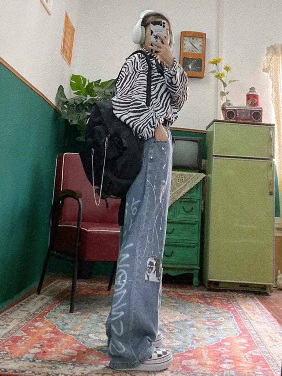 VintageDenim™: Jeansbroek Voor Dames