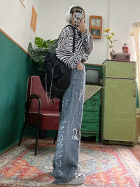 VintageDenim™: Jeansbroek Voor Dames