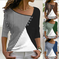 MirtesShirt I V-hals T-shirt Voor Dames