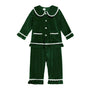 Kleinkind Baby Jungen Mädchen Samt-Pyjamas
