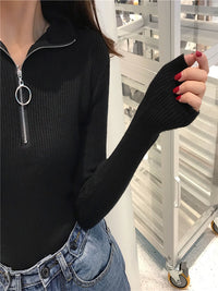 BellasShirt I Rollkragenpullover für Damen