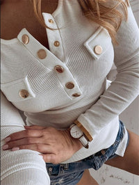 DarciesShirt I Trui Met Knopen Voor Dames