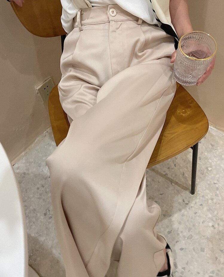 SerrasPants I Satin Pants For Women