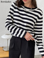 StripedTee™: Pullover für Damen