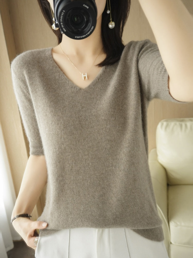 IsabelsShirt I Trui Met V-hals
