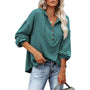 EllesHoodie I Oversized Hoodie mit Kordelzug und V-Ausschnitt für Damen