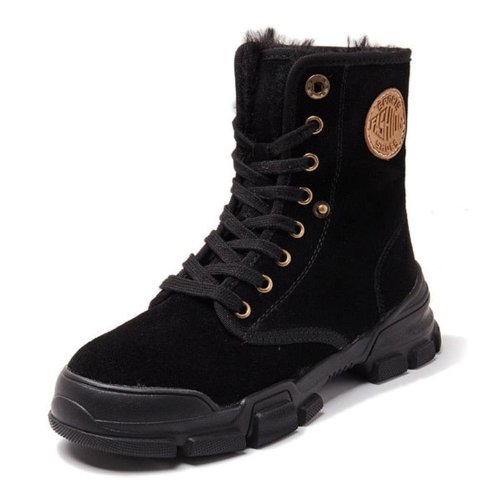 ZoeysBoots I Suede Boots With Lining For Women