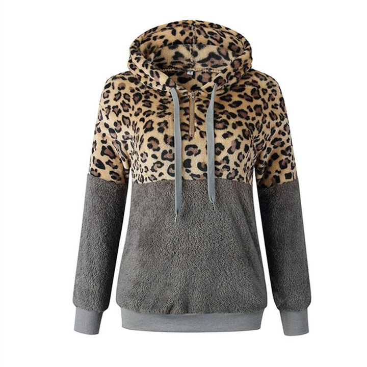 Trui met luipaardprint