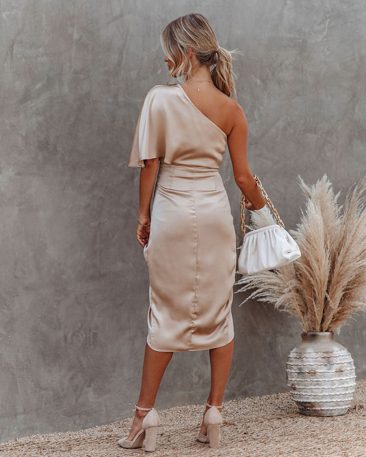 ELEGANT SUMMER DRESS | ASYMMETRICAL AND SEXY