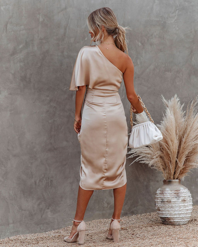 ELEGANT SUMMER DRESS | ASYMMETRICAL AND SEXY