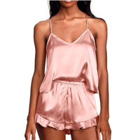 JoosjesPyjama I Satijnen Pyjama Set Voor Dames