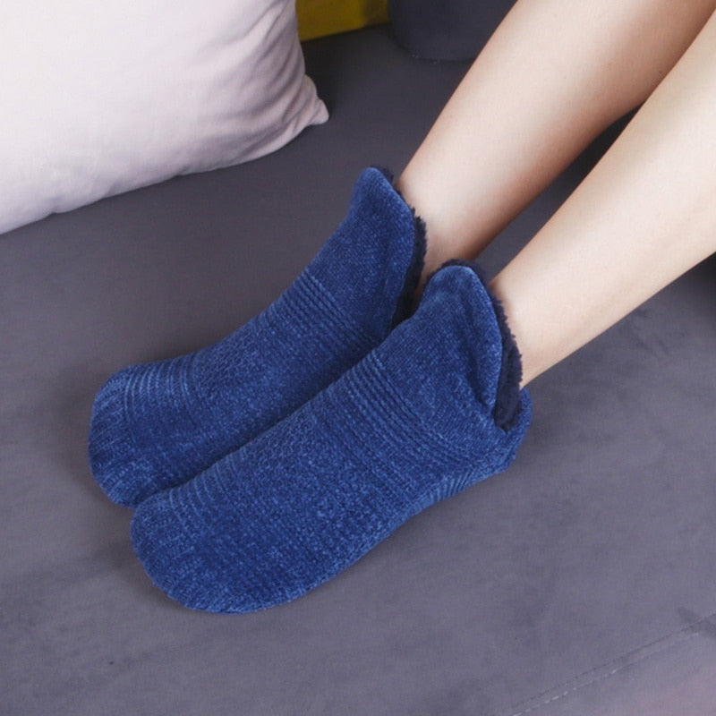 Indoor Socks Shoes Warm Woolen