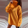 KyrasShirt I Pullover mit Rollkragen für Damen
