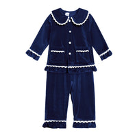 Toddler Baby Boys Girls Velvet Pajamas