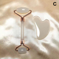 FaceShape™: Gezichtsroller + Schraper