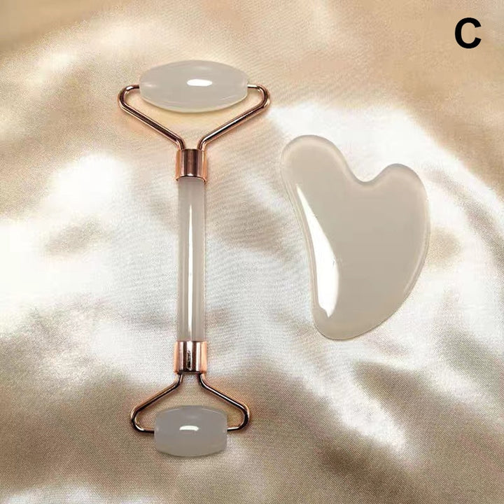 FaceShape™: Gezichtsroller + Schraper