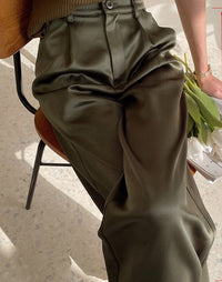 SerrasPants I Satin Pants For Women