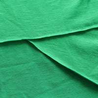 Hochwertiges Sommerkleid | Rundhals, Kurzarm, Baumwolle