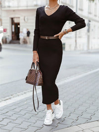 Slimfit Long Dress