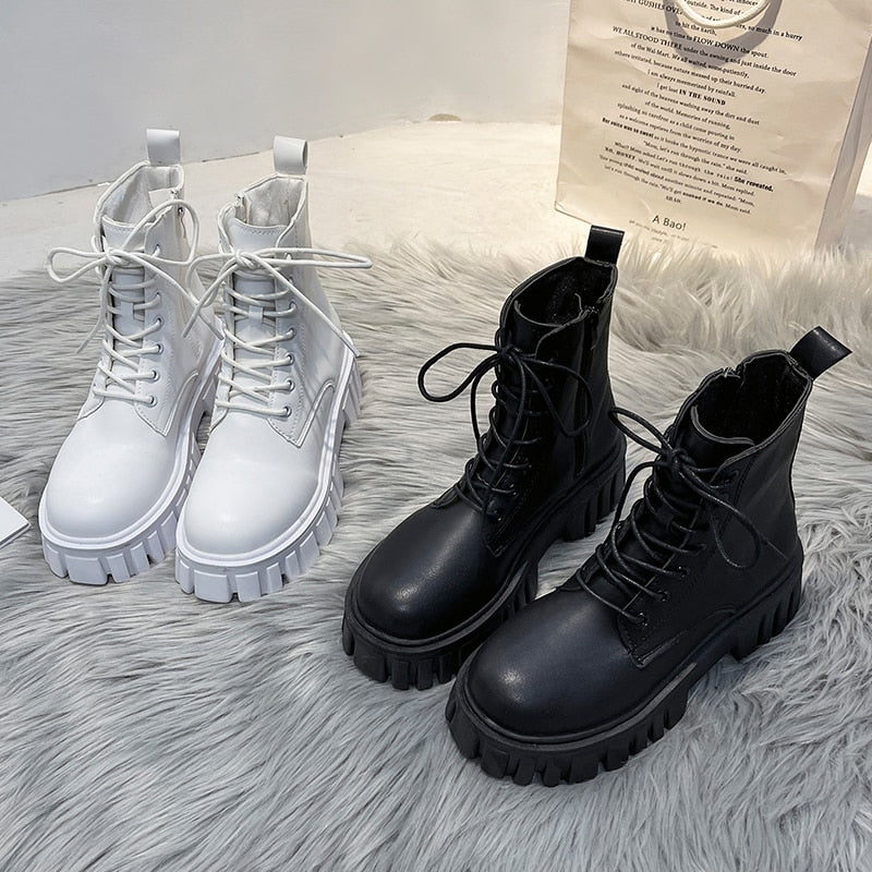 JetsBoots I Lederen Enkellaars Voor Dames