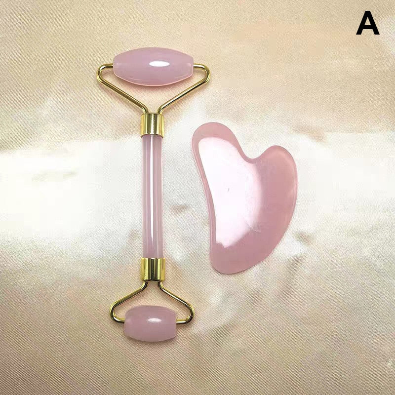 FaceShape™: Gezichtsroller + Schraper