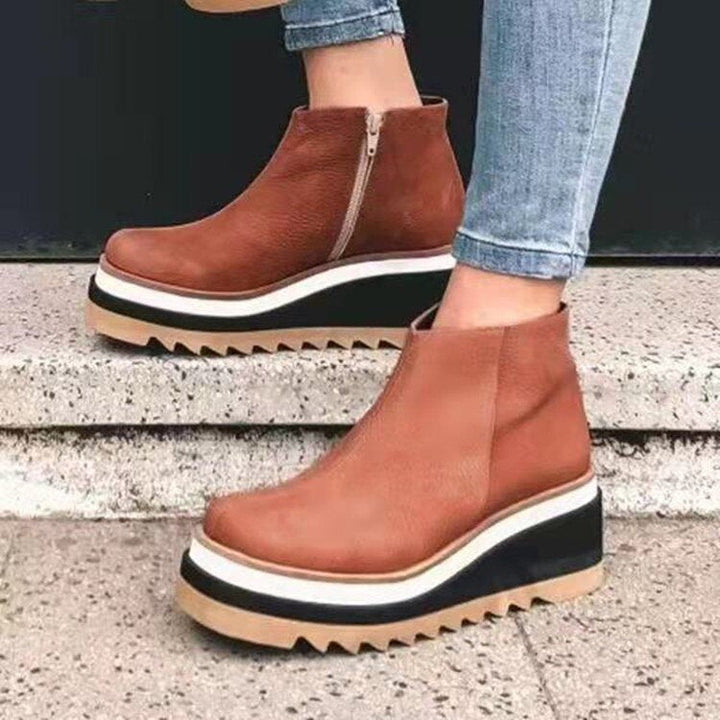 LucySneaks I Ledersneaker mit orthopädischem Fußbett