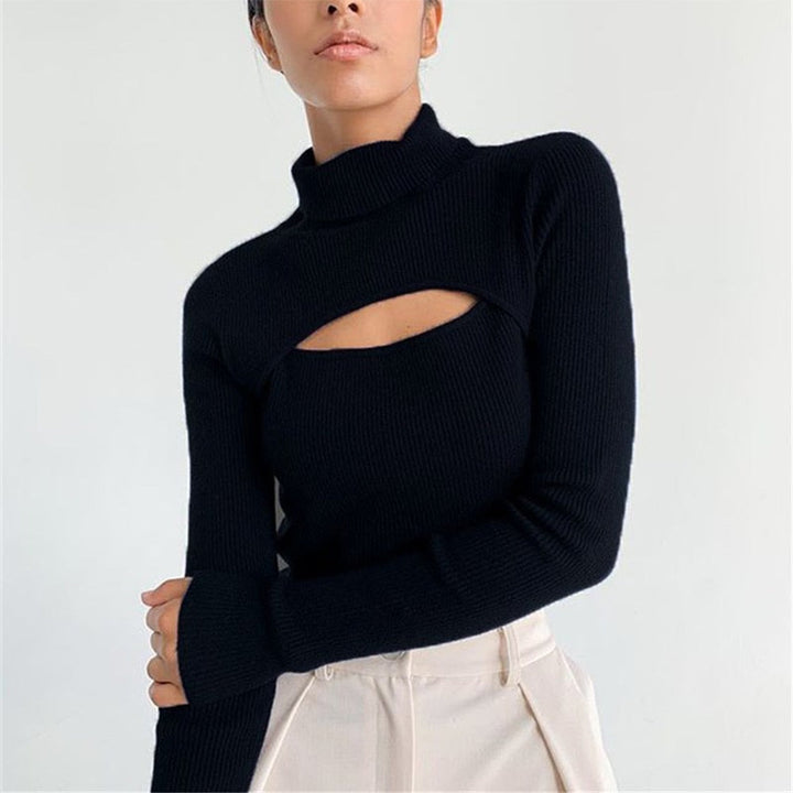 IndiaShirt I Pullover mit Schlitz für Damen