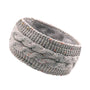 Stilvolles gestricktes Wollbando