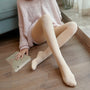 Warme durchsichtige Leggings