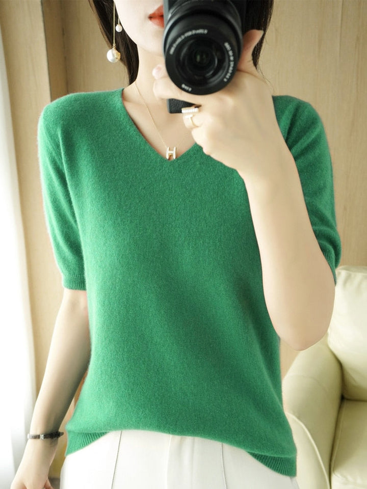 IsabelsShirt I Trui Met V-hals