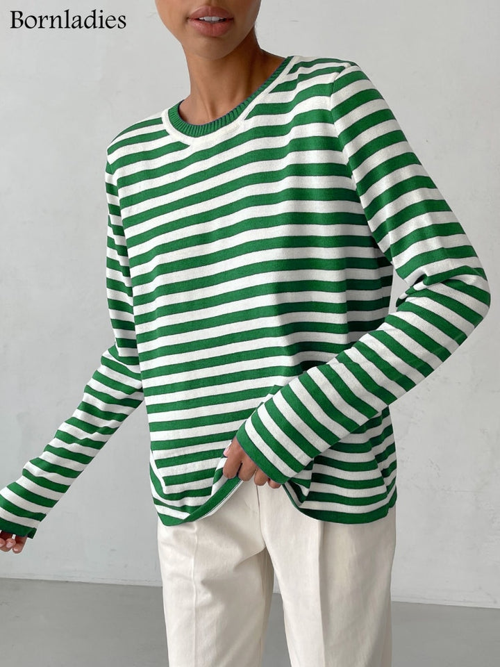 StripedTee™: Pullover für Damen