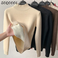 WarmSweater I Gevoerde Sweater Voor Dames