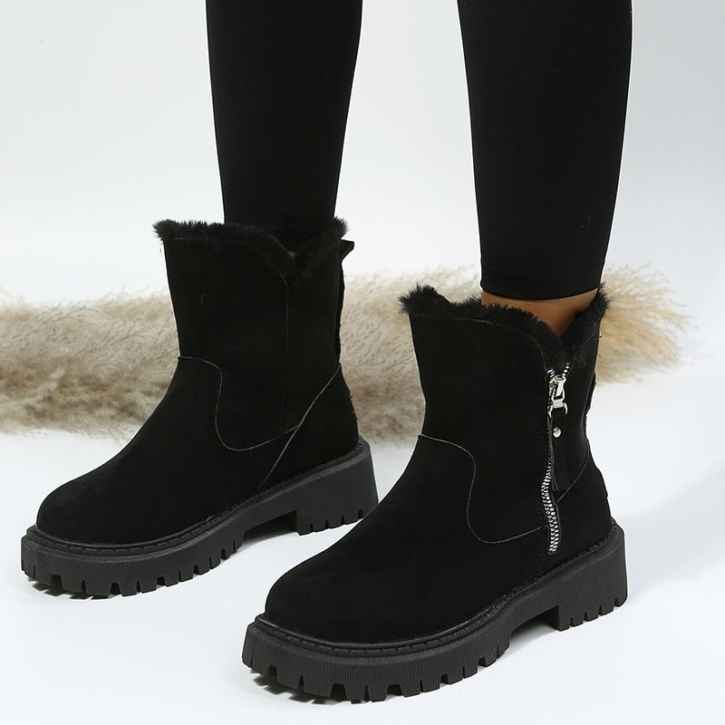 ChantelleBoots I Snowboots Met Wollen Binnenkant Voor Dames