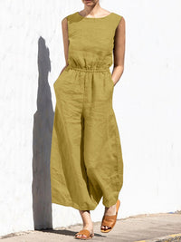 Sarah Jumpsuit | Linnen Jumpsuit