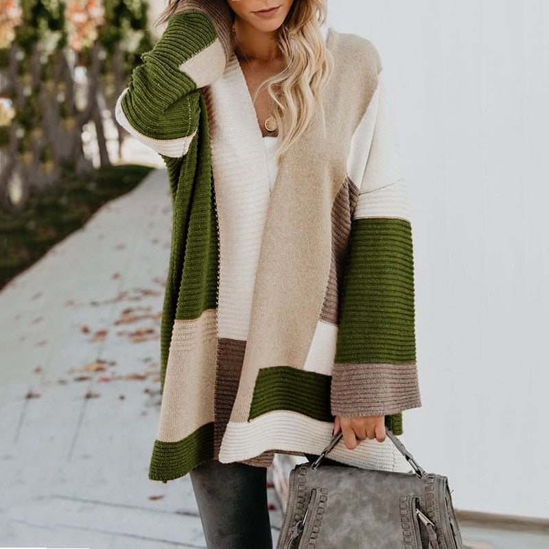 AminahPullover I Gestrickter Pullover für Damen