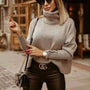 MitzisShirt I Rollkragenpullover für Damen