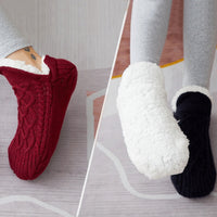 Indoor Socks Shoes Warm Woolen
