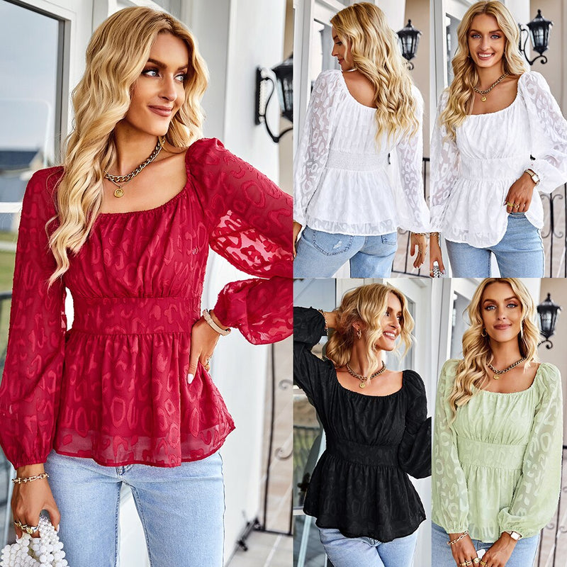 CharliesShirt I Blouse Met Pofmouwen Voor Dames