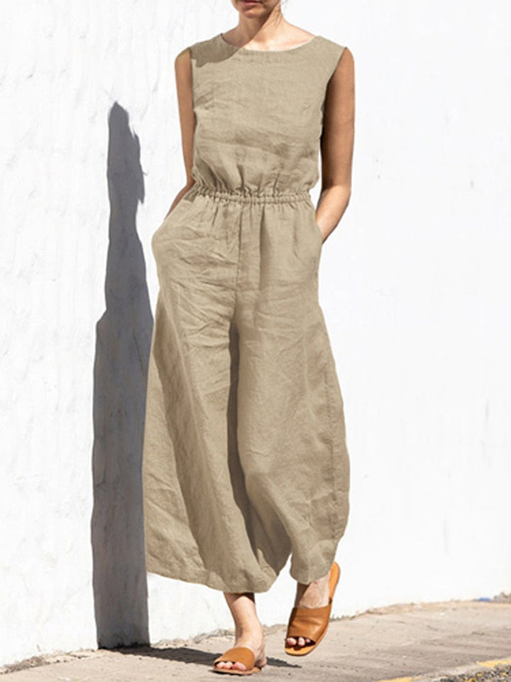 Sarah Jumpsuit | Linnen Jumpsuit