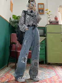 VintageDenim™: Jeansbroek Voor Dames