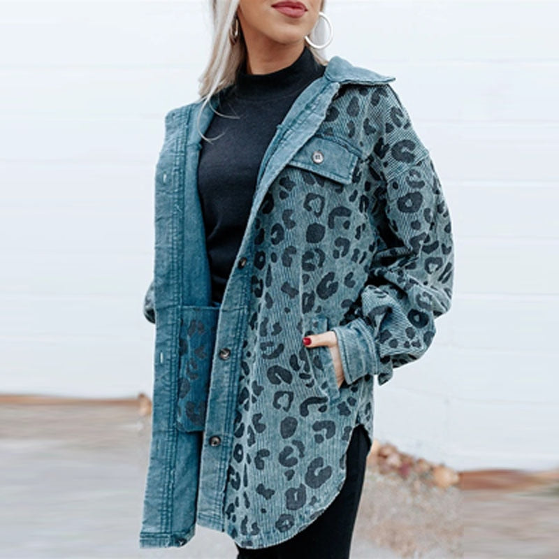 SannesJacket I Jacke mit Tiermuster für Damen