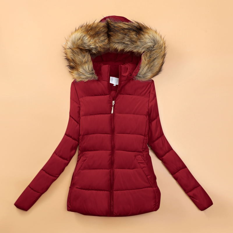 RiversJacket | Winter Jacket With Faux Fur Collar For Women