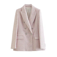 MariamsJacket I Gevlochten Tweed Jacket Voor Dames