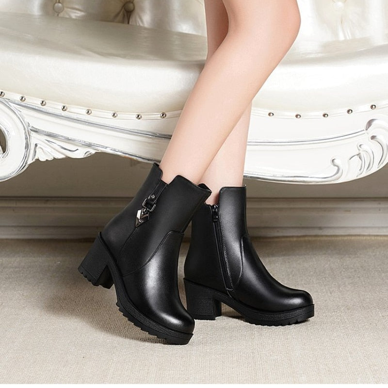 MarysasBoots | Ankle Boots With Soft Lining For Women