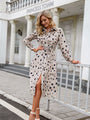 Elegantes Langarm-Bandagenkleid | Sexy Abendparty Casual Streetwear