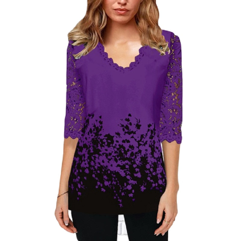NellaShirt I Ombre Trui Met Lange Mouwen Voor Dames